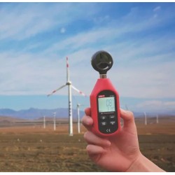 Anemometro Termometro Digital Compacto